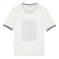 Vilebrequin Linen Men T-shirt Poulpes Bicolores -Outdoor Beach & Swimwear ALSU3O31 003 back 3920x3920 1