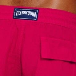 Vilebrequin Men Linen Bermuda Shorts Cargo Pockets -Outdoor Beach & Swimwear BAIE9U01 256 supp2 3920x3920 1