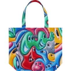 Tote Bag Faces In Places - Vilebrequin X Kenny Scharf