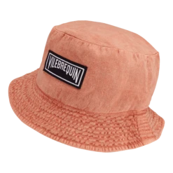 Vilebrequin Unisex Linen Bucket Hat Solid