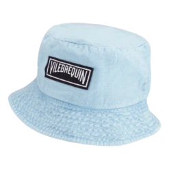 Vilebrequin Unisex Linen Bucket Hat Solid