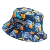 Vilebrequin Unisex Linen Bucket Hat Piranhas -Outdoor Beach & Swimwear BOHU3U17 390 front 3920x3920 1
