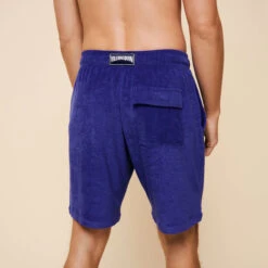 Vilebrequin Unisex Terry Bermuda Solid -Outdoor Beach & Swimwear BOLC3Q02 354 supp3 3920x3920 1