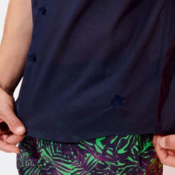 Vilebrequin Unisex Cotton Shirt Solid -Outdoor Beach & Swimwear CCAP501P 390 supp2 3920x3920 1