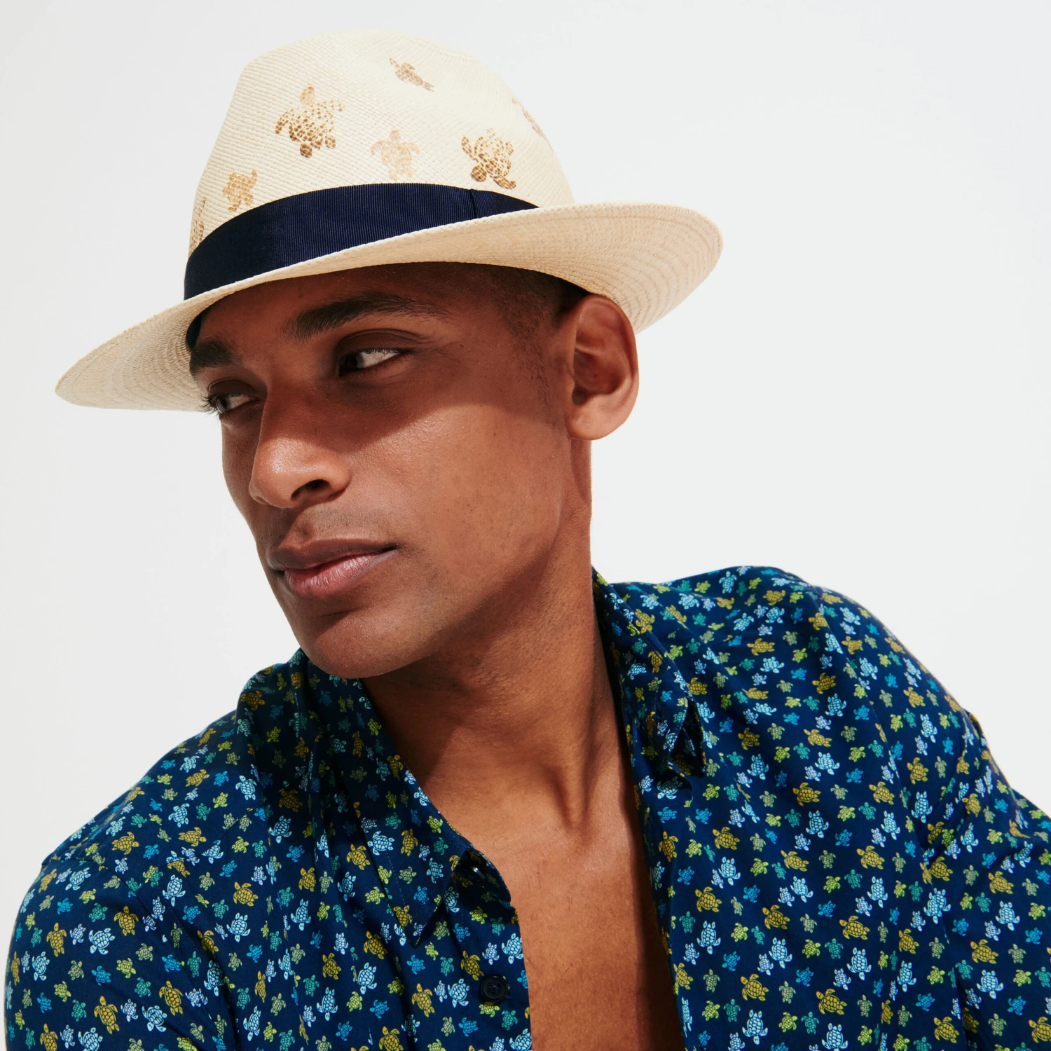Men Straw Hat Vilebrequin X Borsalino 5 Men Straw Hat Vilebrequin X Borsalino - Image 3