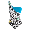 Women Asymmetrical One Piece Swimsuit Leopard Bandeau - Vilebrequin X JCC+ - Limited Edition -Outdoor Beach & Swimwear CEAH9K22 010 front 3920x3920 1