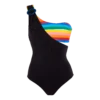 Women Asymmetrical One Piece Swimsuit Rainbow Bandeau - Vilebrequin X JCC+ - Limited Edition 1 Women Asymmetrical One Piece Swimsuit Rainbow Bandeau - Vilebrequin X JCC+ - Limited Edition -Outdoor Beach & Swimwear CELH9K23 987 front 3920x3920 1