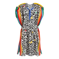 Women Cover-up Leopard And Rainbow - Vilebrequin X JCC+ - Limited Edition