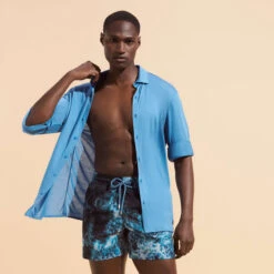 Vilebrequin Jersey Tencel Men Shirt 10 Vilebrequin Jersey Tencel Men Shirt -Outdoor Beach & Swimwear CLDH9R02 366 frontworn 3920x3920 1