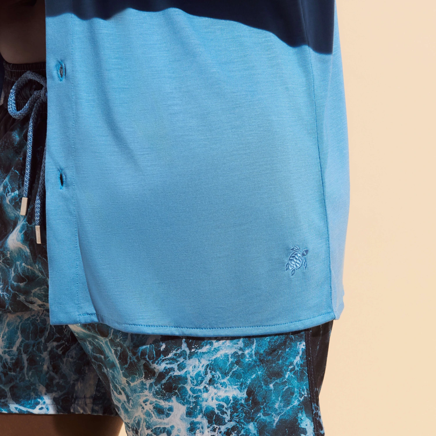 Vilebrequin Jersey Tencel Men Shirt 7 Vilebrequin Jersey Tencel Men Shirt - Image 5