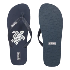 Vilebrequin Men Beach Flip Flops Turtle
