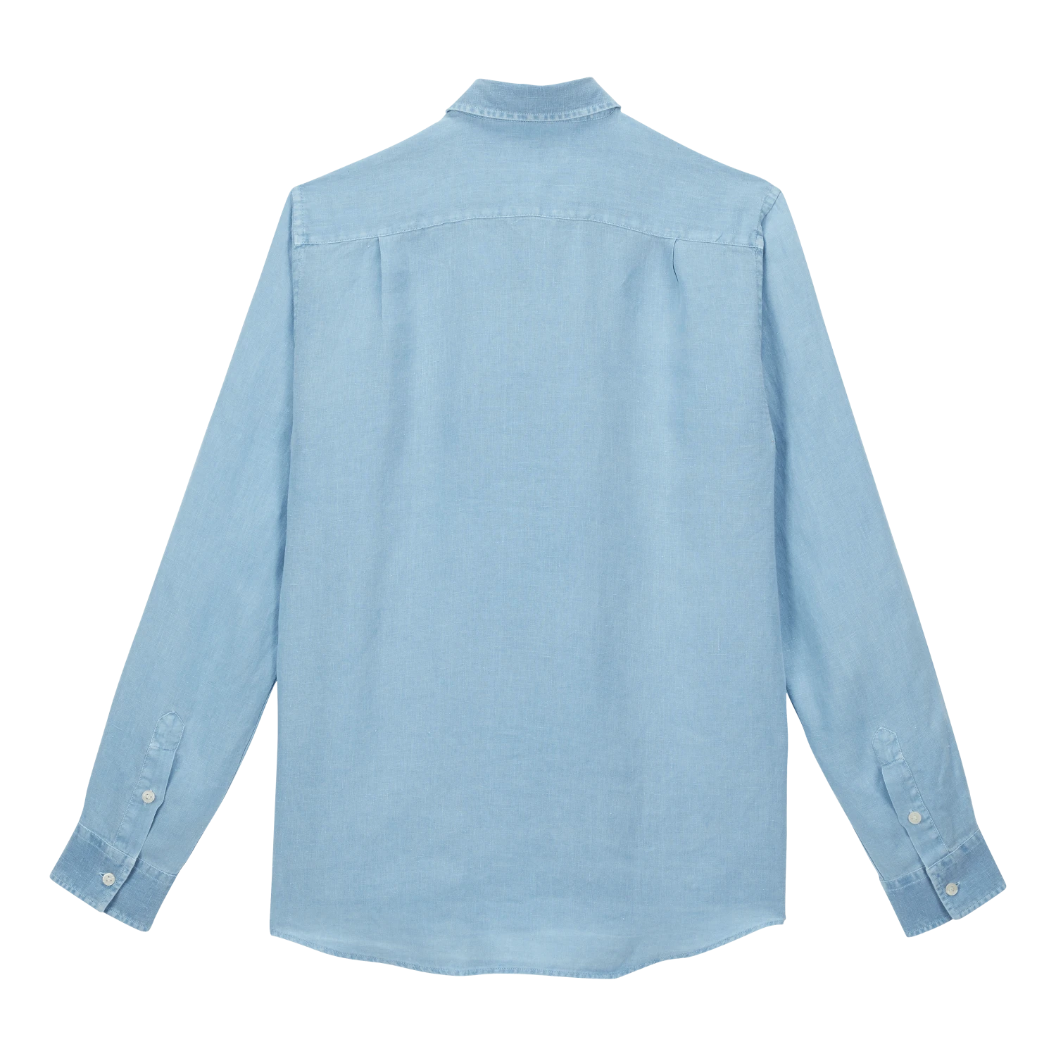 Vilebrequin Men Linen Shirt Solid 4 Vilebrequin Men Linen Shirt Solid - Image 2