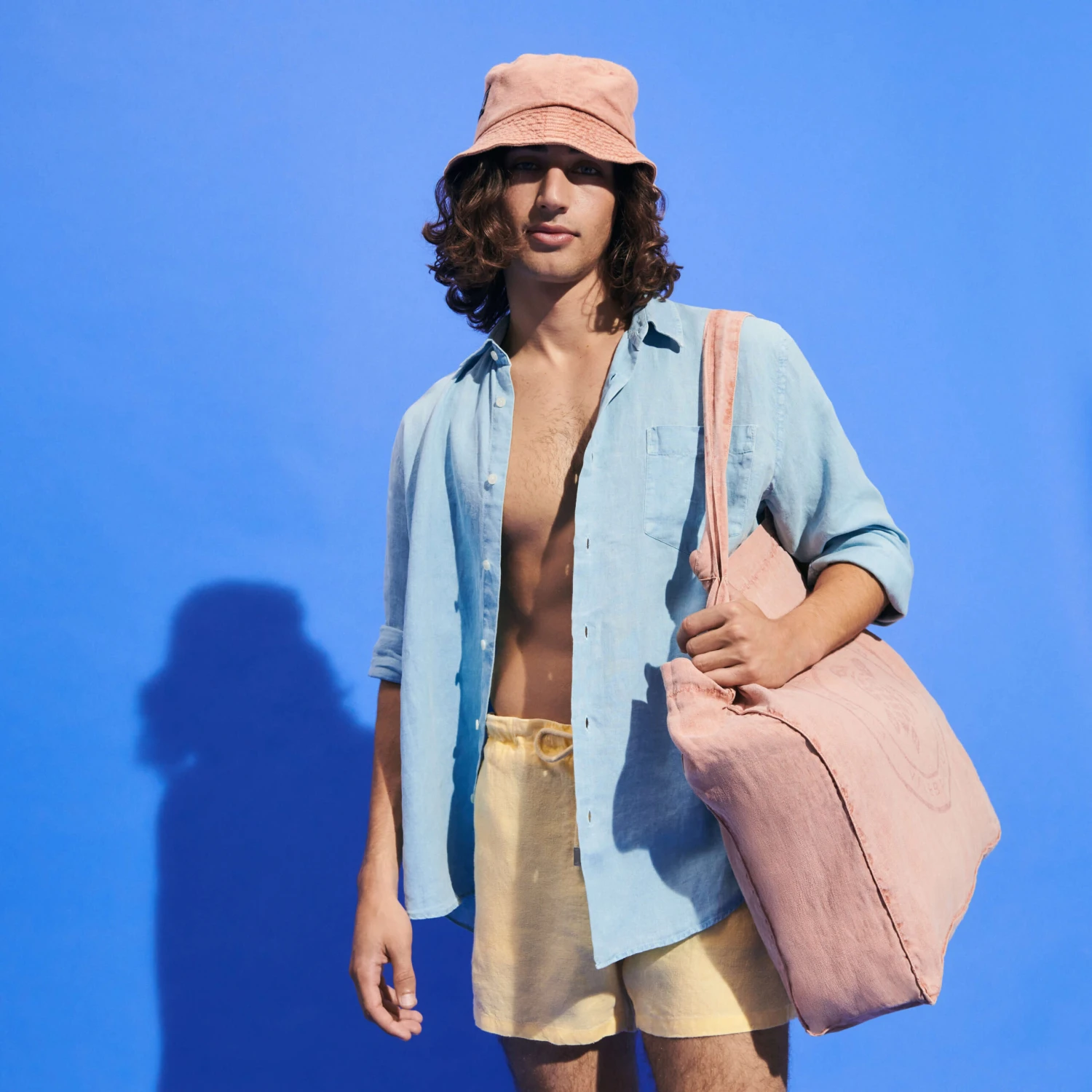 Vilebrequin Men Linen Shirt Solid 8 Vilebrequin Men Linen Shirt Solid - Image 6