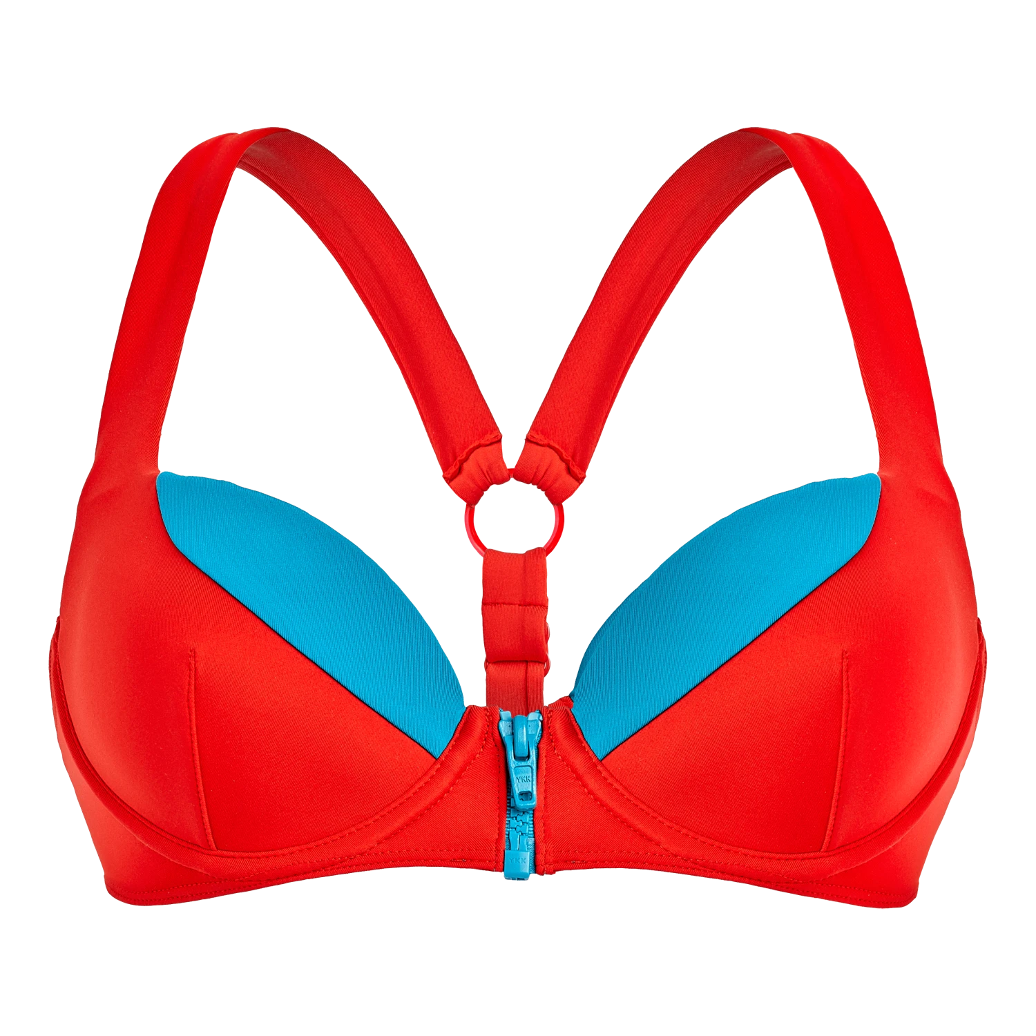 Women Contrasted Bikini Top With Underwires - Vilebrequin X JCC+ - Limited Edition 3 Women Contrasted Bikini Top With Underwires - Vilebrequin X JCC+ - Limited Edition