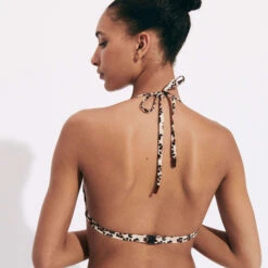 Vilebrequin Women Halter Bikini Top Turtles Leopard -Outdoor Beach & Swimwear FCTU3H05 121 backworn 3920x3920 1