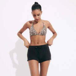 Vilebrequin Women Halter Bikini Top Turtles Leopard -Outdoor Beach & Swimwear FCTU3H05 121 supp1 3920x3920 1