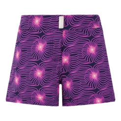 Vilebrequin Women Flatbelt Swim Short Hypno Shell