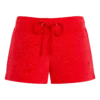 Women Terry Cloth Shorty Solid - Vilebrequin X JCC+ - Limited Edition -Outdoor Beach & Swimwear FI1E9Q00 201 front 3920x3920 1