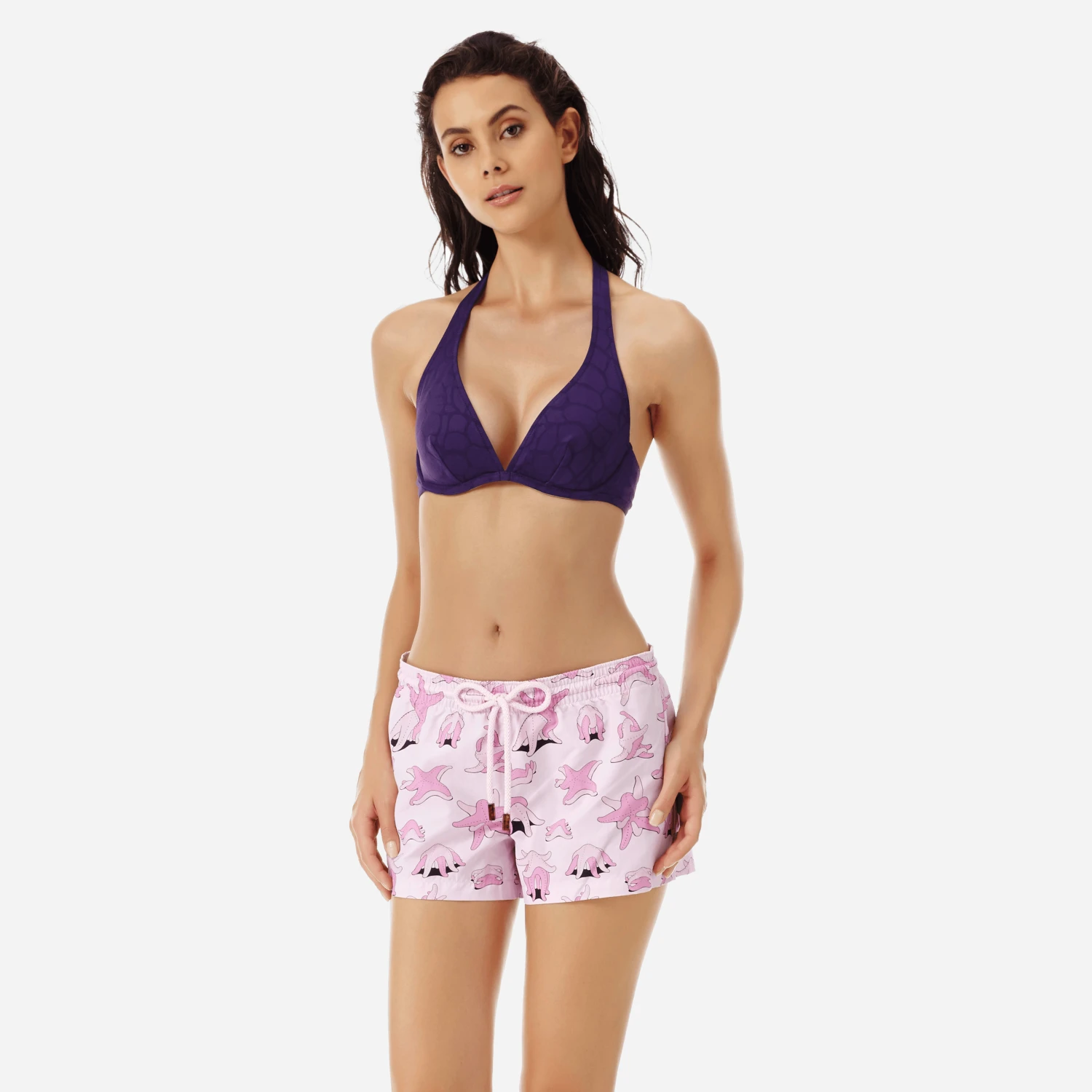 Vilebrequin Women Swim Short Kama Sand 5 Vilebrequin Women Swim Short Kama Sand - Image 3