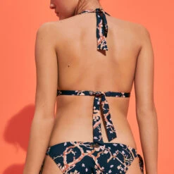 Vilebrequin Women Halter Bikini Top Sweet Blossom 10 Vilebrequin Women Halter Bikini Top Sweet Blossom -Outdoor Beach & Swimwear FLCU3H70 390 backworn 3920x3920 1