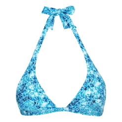 Vilebrequin Women Halter Bikini Top Flowers Tie & Dye