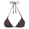 Vilebrequin Women Triangle Bikini Top Changeant Shiny -Outdoor Beach & Swimwear FLEC3G32 256 front 3920x3920 1