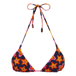 Vilebrequin Women Triangle Bikini Stars Gift