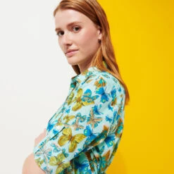 Vilebrequin Women Cotton Shirt Dress Butterflies 15 Vilebrequin Women Cotton Shirt Dress Butterflies -Outdoor Beach & Swimwear FNCC3V33 333 supp3 3920x3920 1