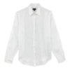Vilebrequin Women Long Sleeves Linen Shirt Solid -Outdoor Beach & Swimwear FONP601P 010 front 3920x3920 1