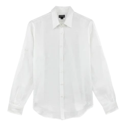 Vilebrequin Women Long Sleeves Linen Shirt Solid