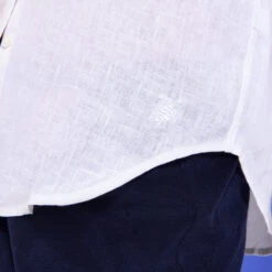 Vilebrequin Women Long Sleeves Linen Shirt Solid -Outdoor Beach & Swimwear FONP601P 010 supp3 3920x3920 1