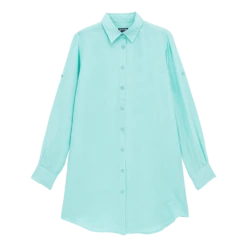 Vilebrequin Women Linen Shirt Dress Solid