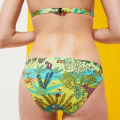 Vilebrequin Women Bikini Bottom Midi Brief Bikini Jungle Rousseau -Outdoor Beach & Swimwear FRIC3H03 414 supp1 3920x3920 1