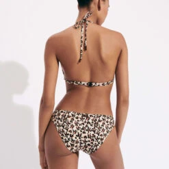 Vilebrequin Women Bikini Bottom Midi Brief Turtles Leopard -Outdoor Beach & Swimwear FRIU3H05 121 backworn 3920x3920 1