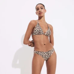 Vilebrequin Women Bikini Bottom Midi Brief Turtles Leopard -Outdoor Beach & Swimwear FRIU3H05 121 frontworn 3920x3920 1