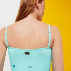 Vilebrequin Women Bustier One-piece Swimsuit Butterflies -Outdoor Beach & Swimwear FTEC3H30 333 supp1 3920x3920 1