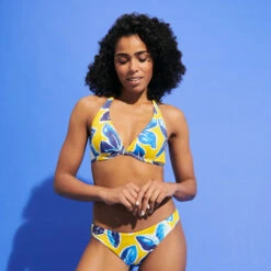 Vilebrequin Women Underwire Bikini Top Raiatea 9 Vilebrequin Women Underwire Bikini Top Raiatea -Outdoor Beach & Swimwear FTHH3H07 110 frontworn 3920x3920 1