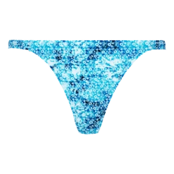 Vilebrequin Women Tanga Bikini Bottom Flowers Tie & Dye