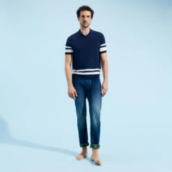 Vilebrequin Men Cotton Jeans 5-Pockets Sud -Outdoor Beach & Swimwear G18U3V04 361 supp1 3920x3920 1