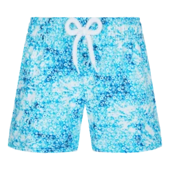 Vilebrequin Girls Swim Trunks Flowers Tie & Dye
