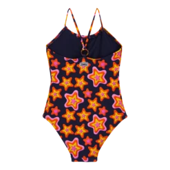 Vilebrequin Girls One-piece Swimsuit Stars Gift -Outdoor Beach & Swimwear GAZC3H24 390 back 3920x3920 1