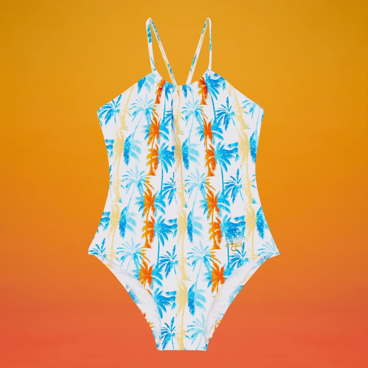 Girls One-piece Swimsuit Palms & Stripes - Vilebrequin X The Beach Boys 3 Girls One-piece Swimsuit Palms & Stripes - Vilebrequin X The Beach Boys