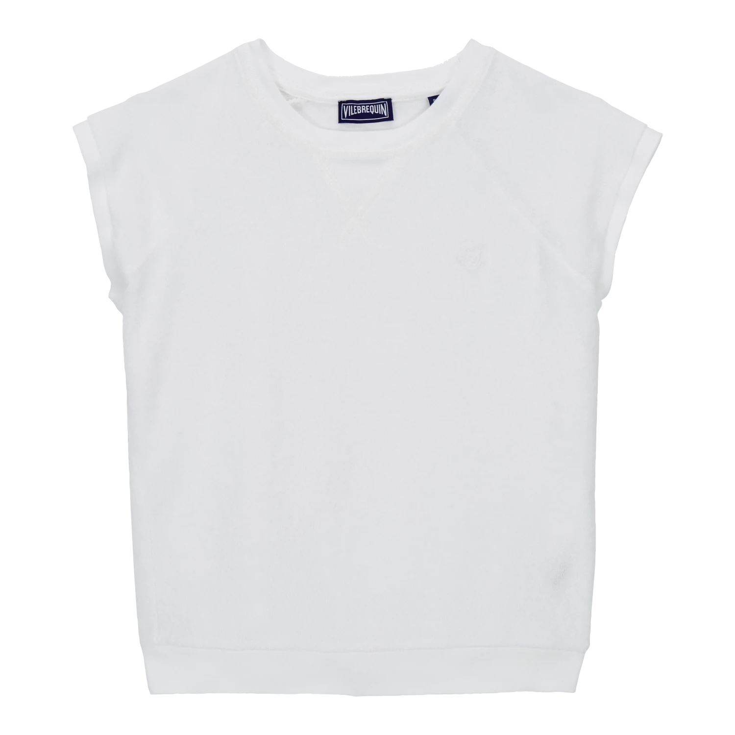 Vilebrequin Girls Sleeveless Terry T-Shirt Solid 3 Vilebrequin Girls Sleeveless Terry T-Shirt Solid