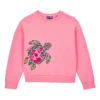 Vilebrequin Girls Crewneck Sweatshirt Provencal Turtles -Outdoor Beach & Swimwear GLPU3S09 163 front 3920x3920 1