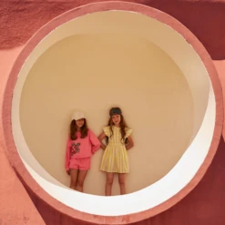 Vilebrequin Girls Crewneck Sweatshirt Provencal Turtles -Outdoor Beach & Swimwear GLPU3S09 163 supp2 3920x3920 1