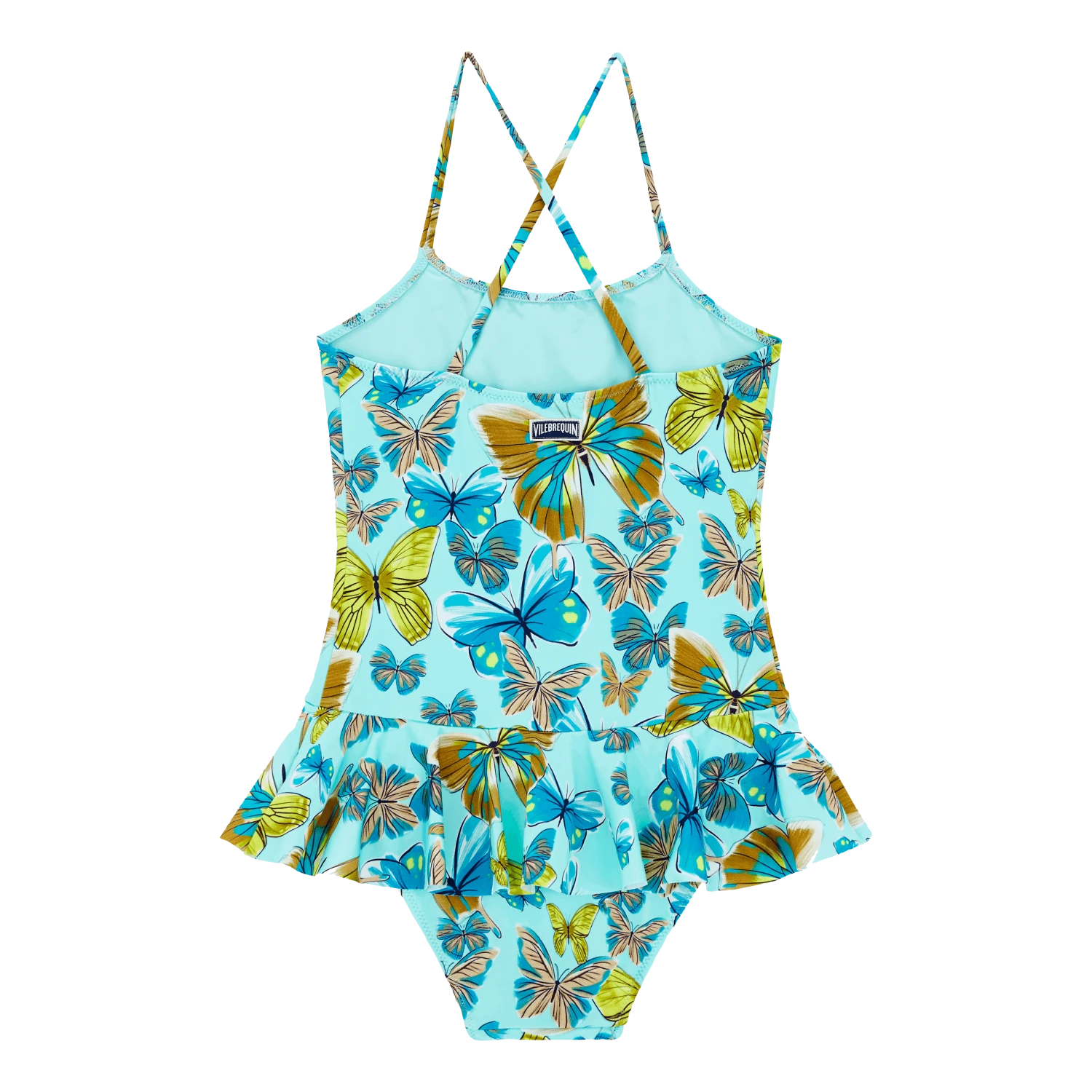 Vilebrequin Girls One-piece Swimsuit Butterflies 4 Vilebrequin Girls One-piece Swimsuit Butterflies - Image 2