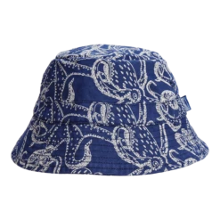 Vilebrequin Kids Cotton Bucket Hat Macro Octopussy