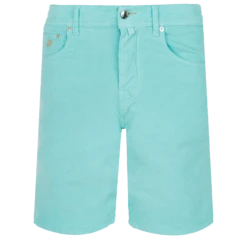Vilebrequin Men 5-Pocket Corduroy 2000 Lines Bermuda Shorts