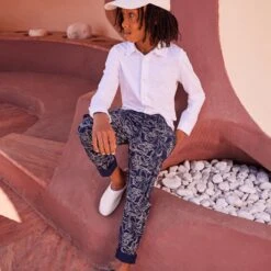 Vilebrequin Boys Pants Macro Octopussy -Outdoor Beach & Swimwear GSOU3V51 390 supp2 3920x3920 1