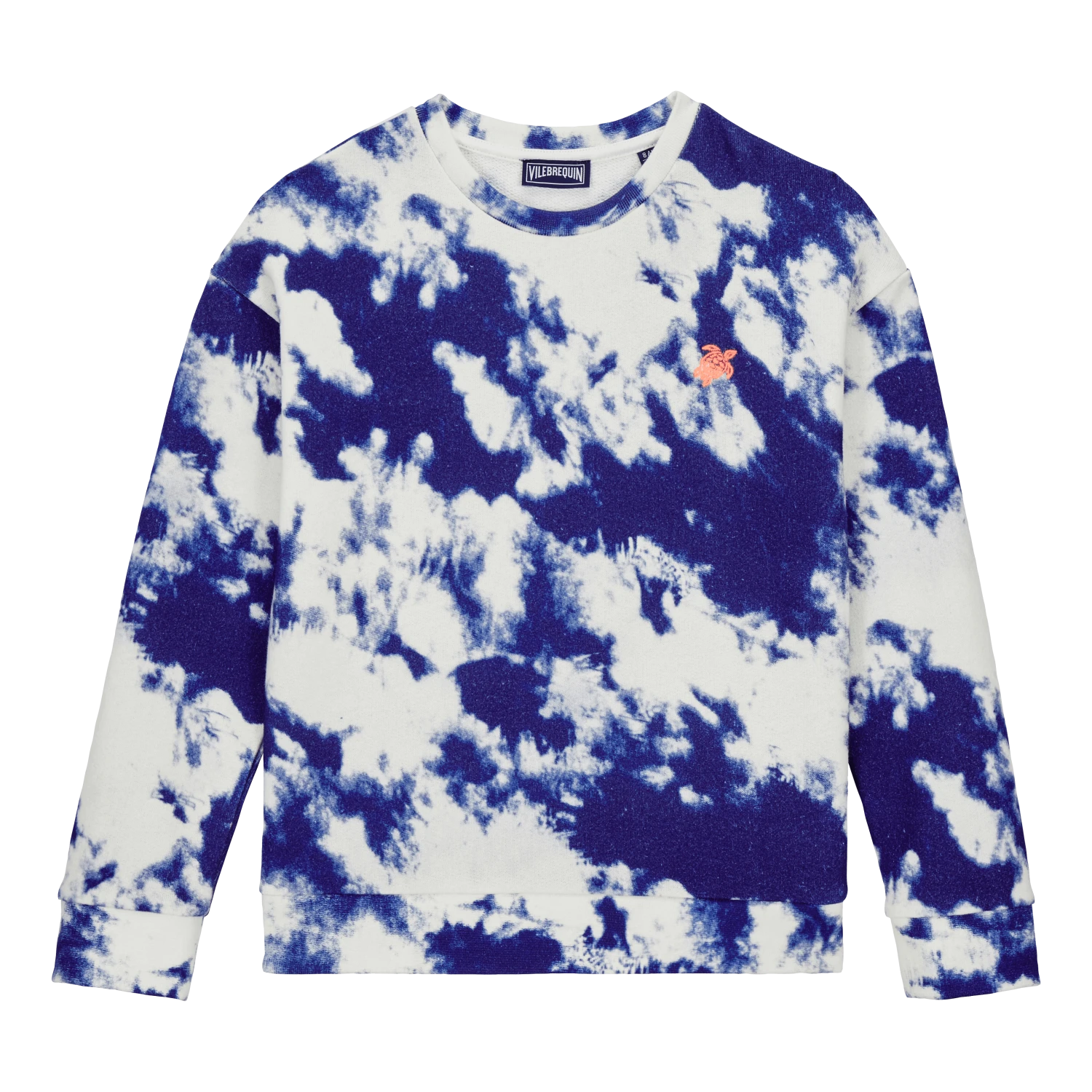 Vilebrequin Boys Cotton Crewneck Sweatshirt Tie & Dye 3 Vilebrequin Boys Cotton Crewneck Sweatshirt Tie & Dye